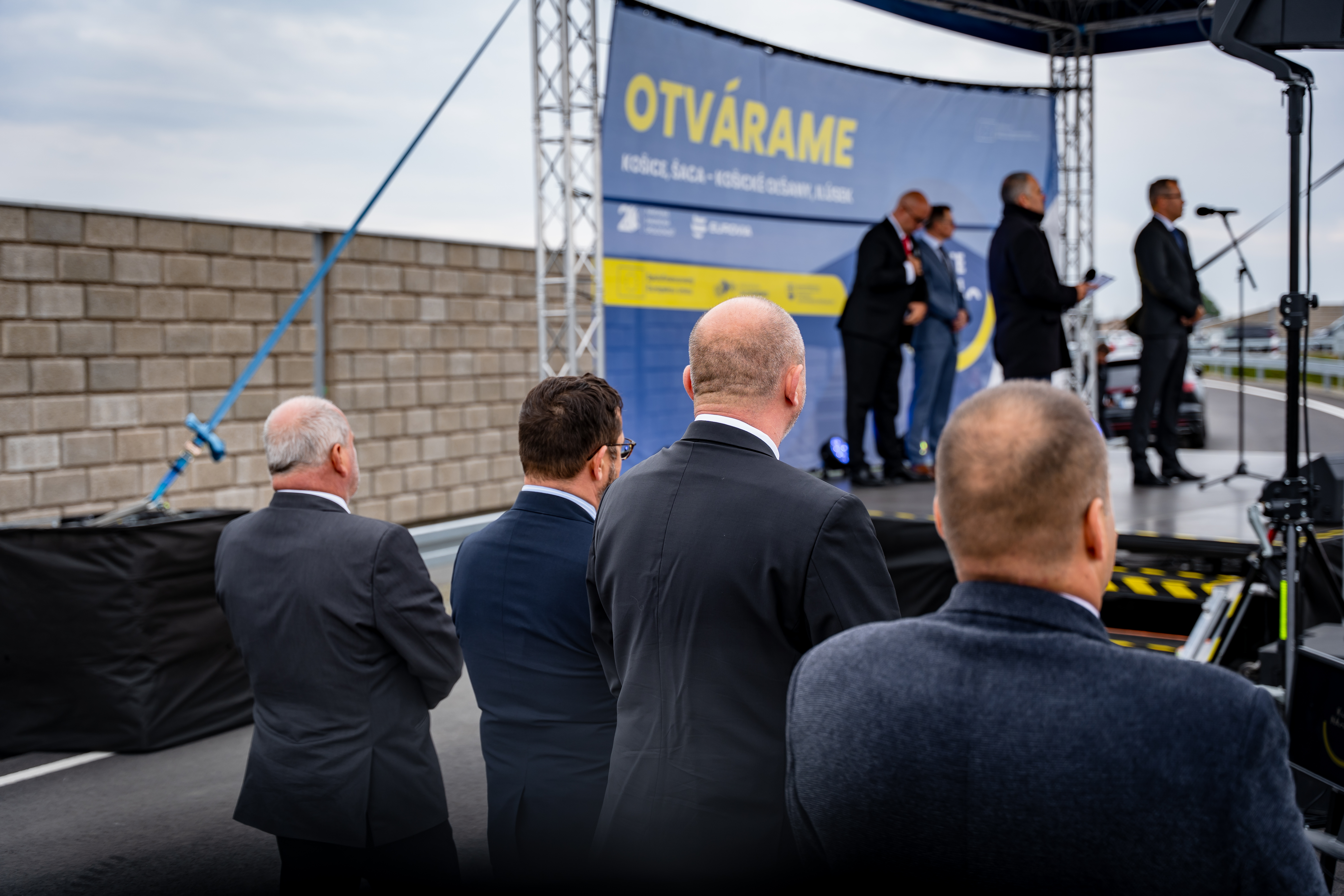 Slavnostne otvorenia useku rychlostnej cesty R2 Kosice, Saca  Kosicke Olsany II. usek -25